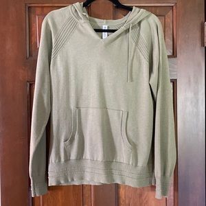 Athleta Hooded Knit Sweater